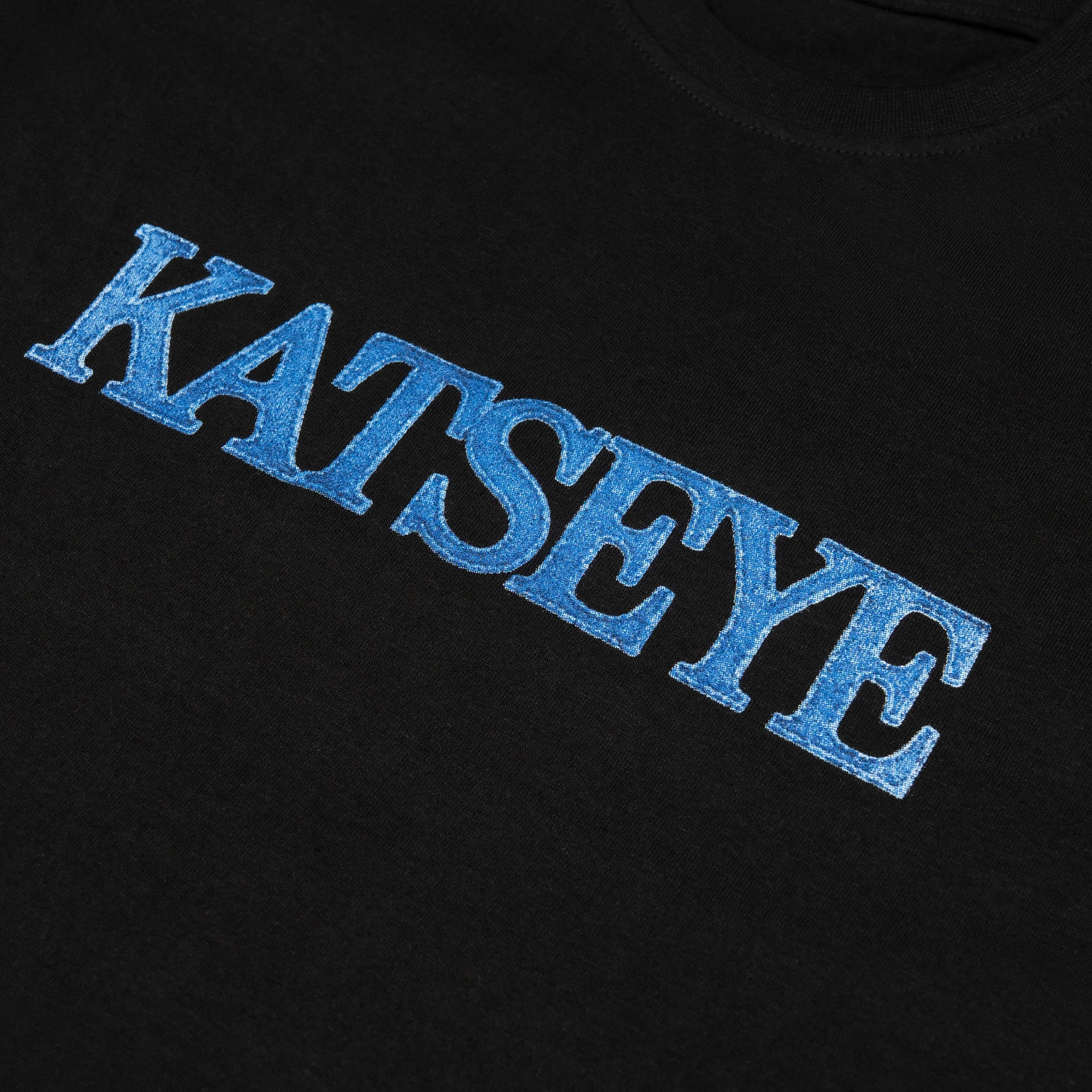 KATSEYE Denim Logo Black T-Shirt - Image 3