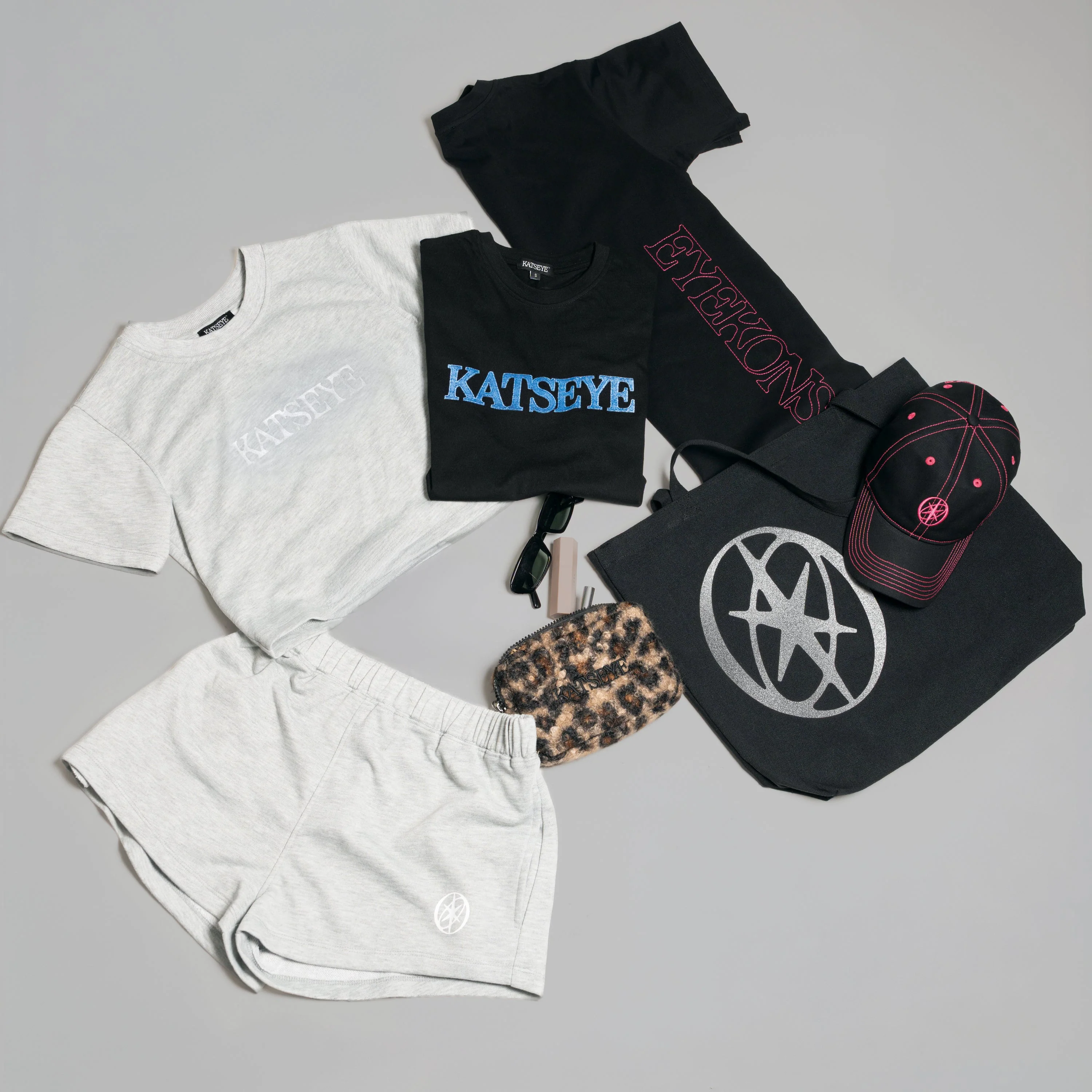 KATSEYE Denim Logo Black T-Shirt - Image 8