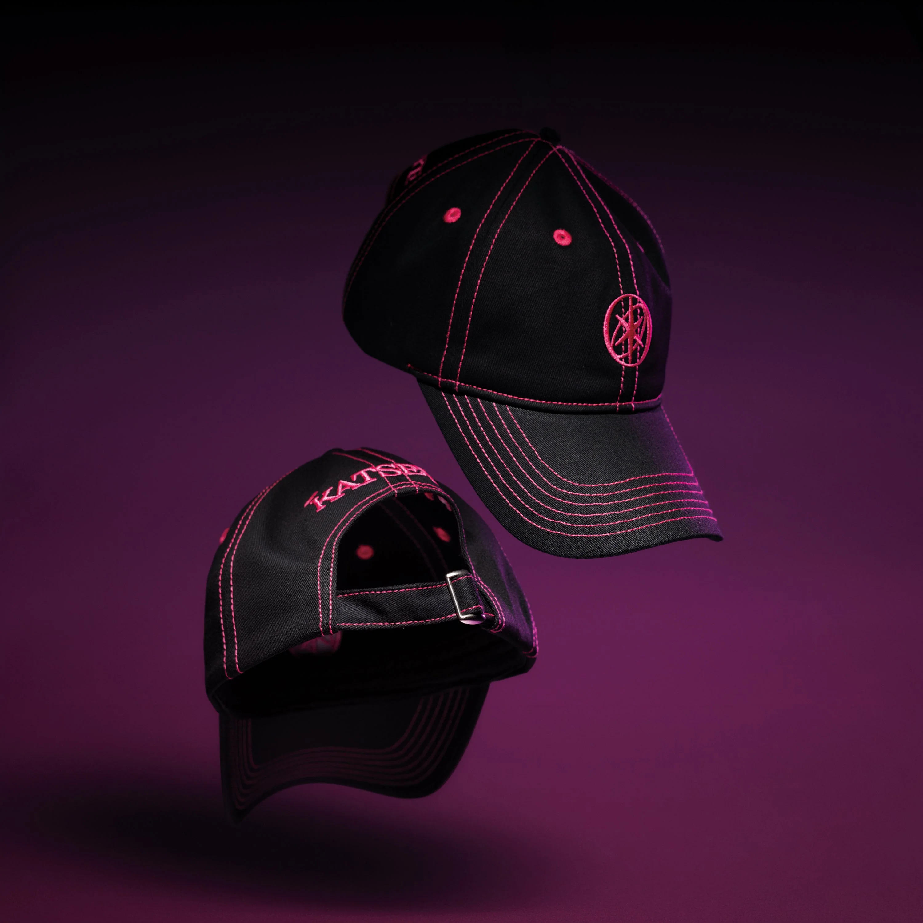 KATSEYE Pink Logo Ball Cap - Image 7