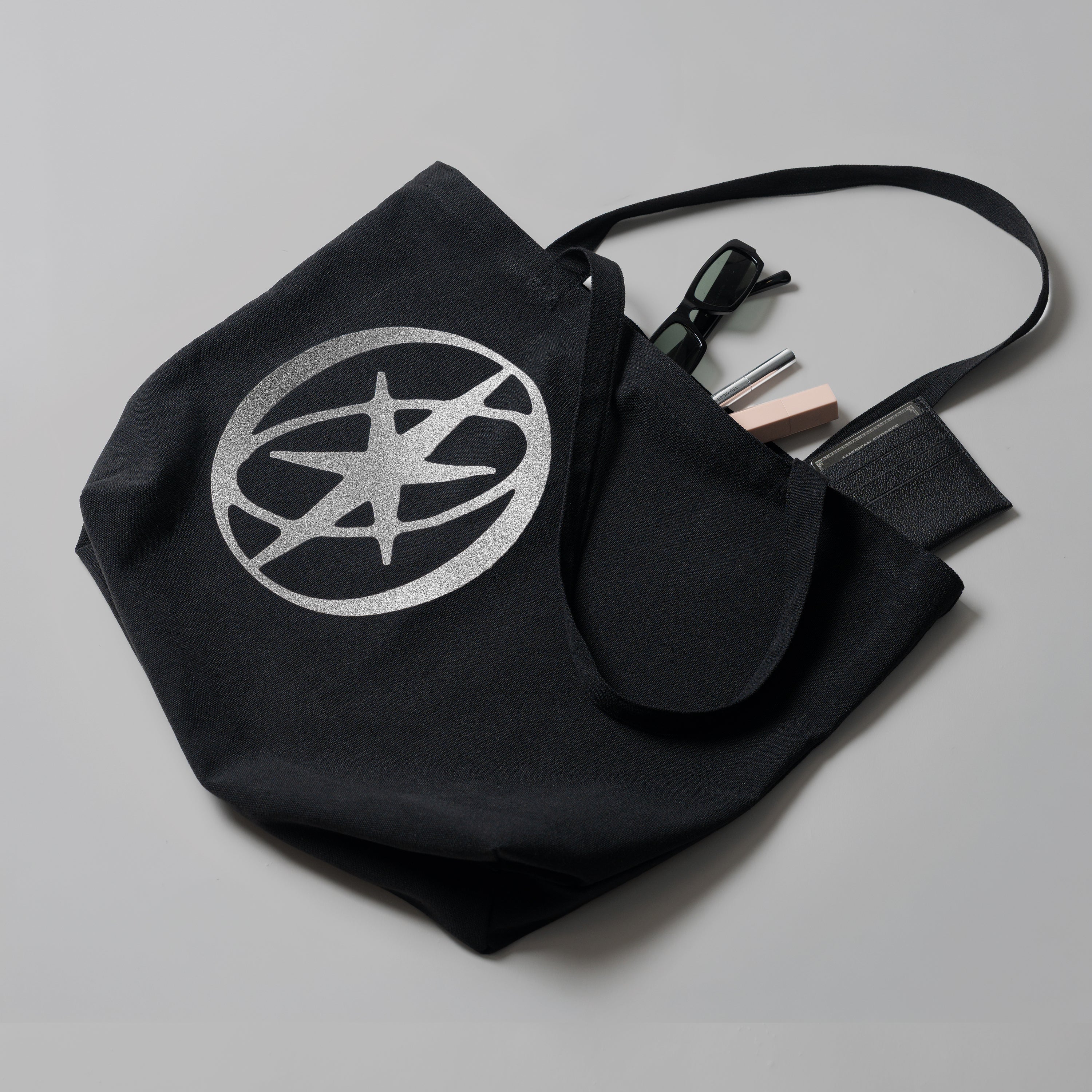 KATSEYE Silver Logo Tote Bag - Image 7