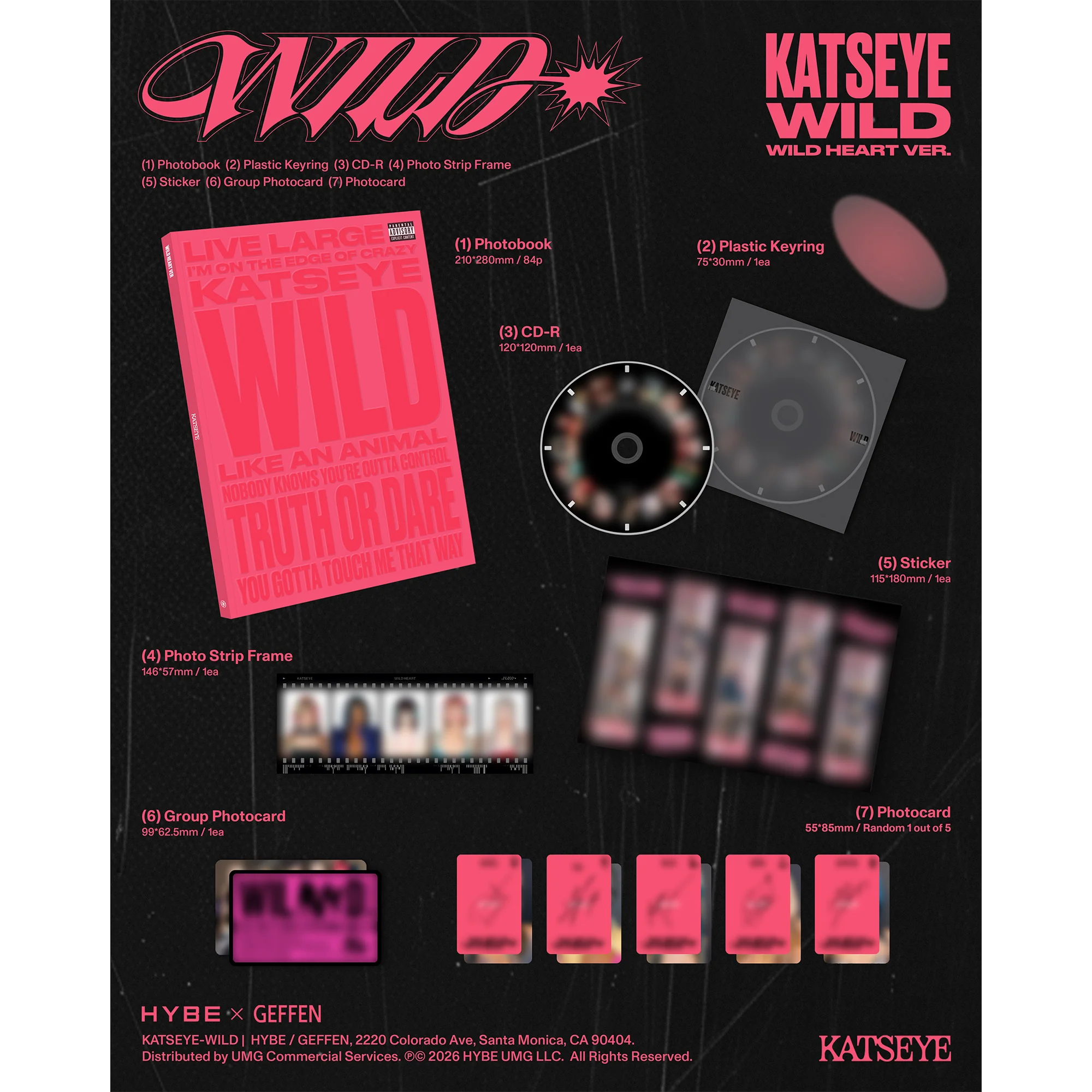 WILD - Wild heart ver. CD - Image 3