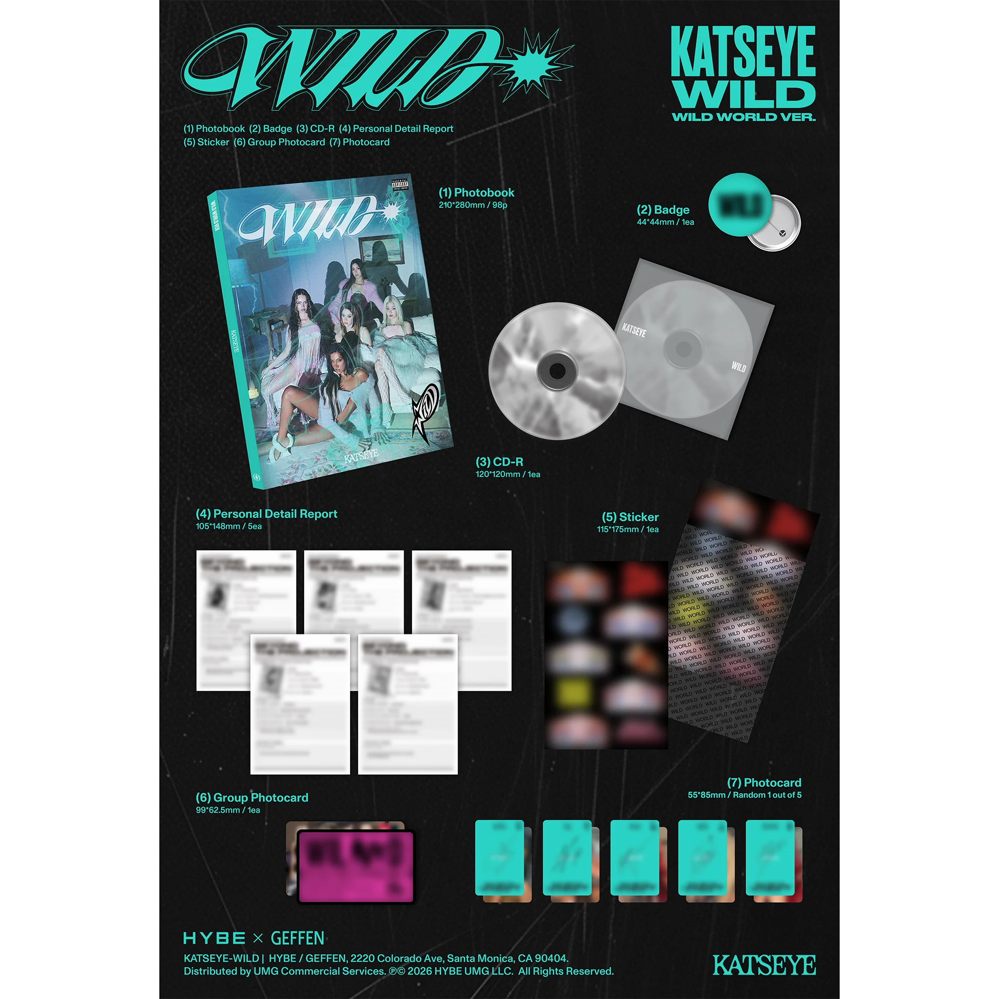 WILD - Wild world ver. CD - Image 3